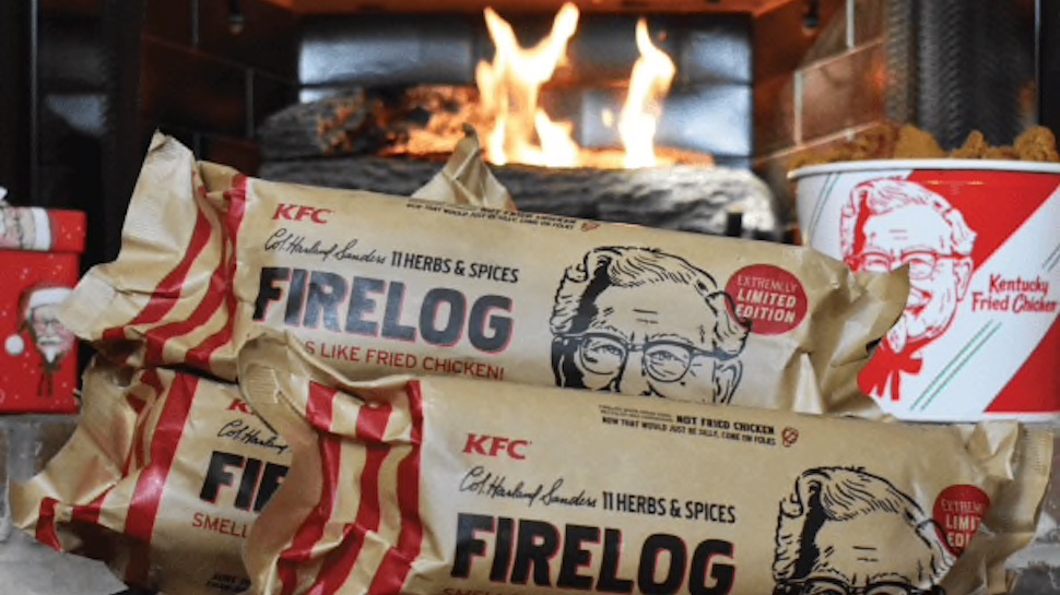 KFC Fire log